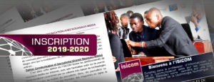 ISICOM-Kolwezi Inscription 2019-2020